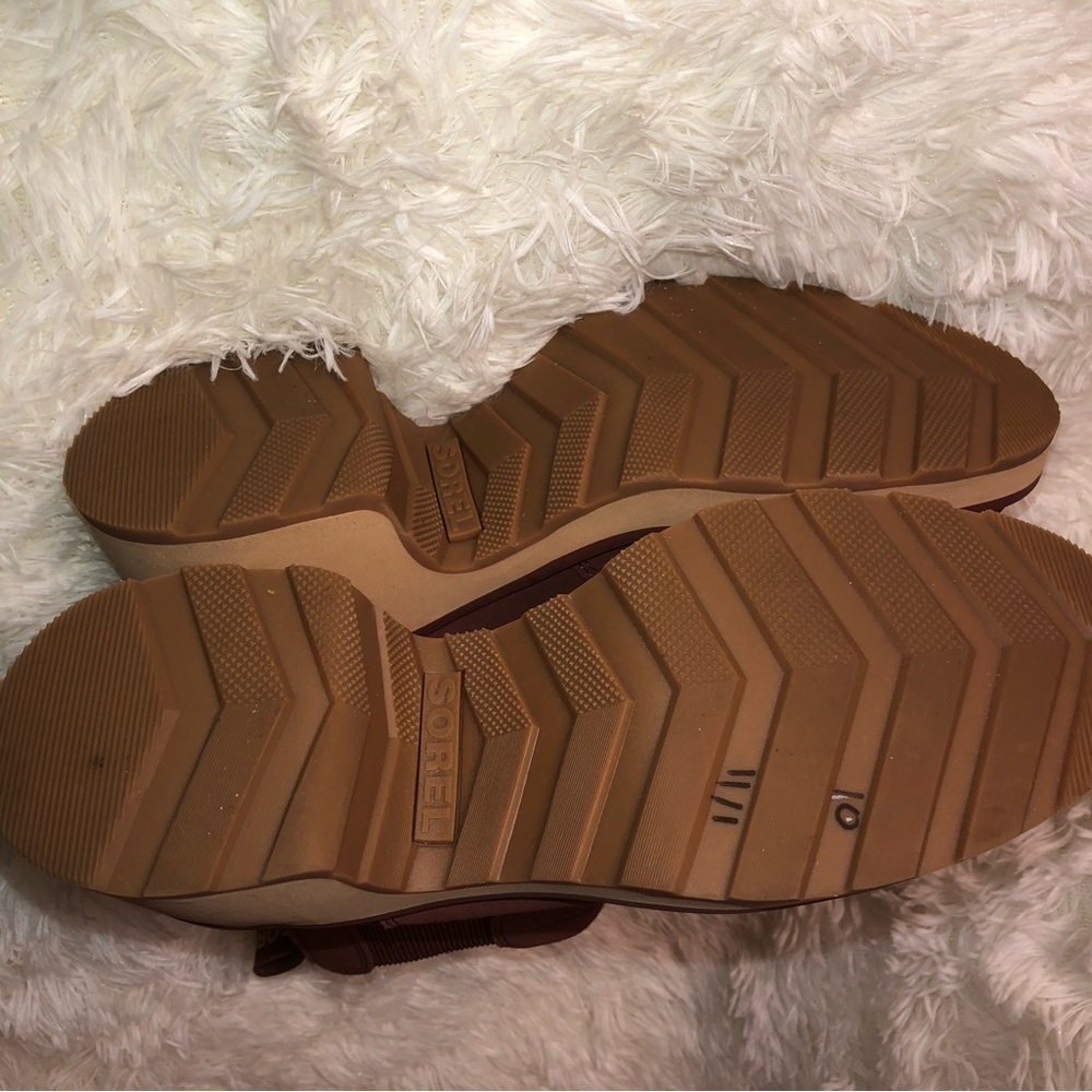 Sorel Women's Hi-Line Heel Chelsea Boots - Umber,Spice size 6.5 NWOB - Picture 15 of 16
